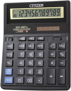 Калькулятор CITIZEN SDC-888 ХBK/L 12р. ОРИГИНАЛ - канцтовары в Минске